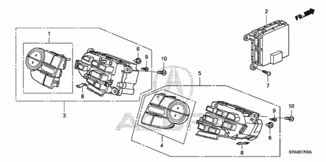 Auto Air Conditioner Control for 2008 Acura RDX #0