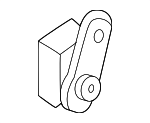 18208683823 - Exhaust: Center Muffler Mount for BMW Image