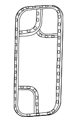 68439852AA - : 2019 2020 Jeep Renegade - Oil Cooler Gasket for Dodge: Hornet | Jeep: Renegade Image