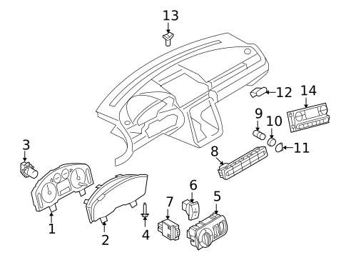 Traction Control for 2009 Ford Taurus X #0