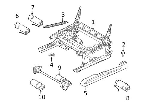 Tracks & Components for 2009 BMW M6 #0