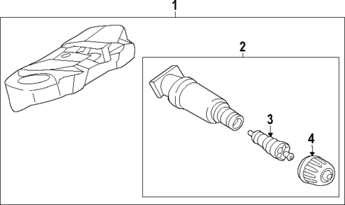 Tire Pressure Monitor Components for 2024 BMW i7 #0