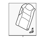 886556CC5A - : Seat Back Assembly for Nissan Image