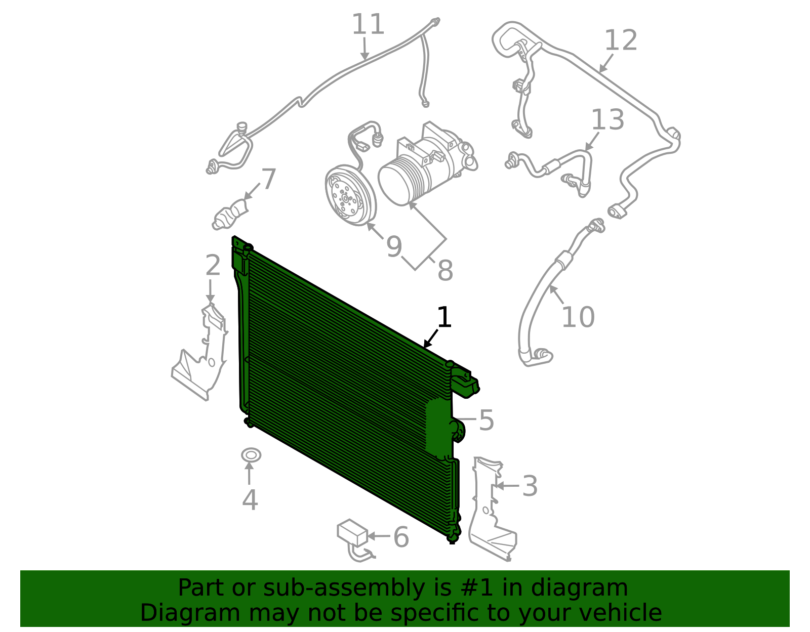 2005-2007 Nissan Value Advantage™ CONDENSER ASSEMBLY K2100-EA50JNW ...