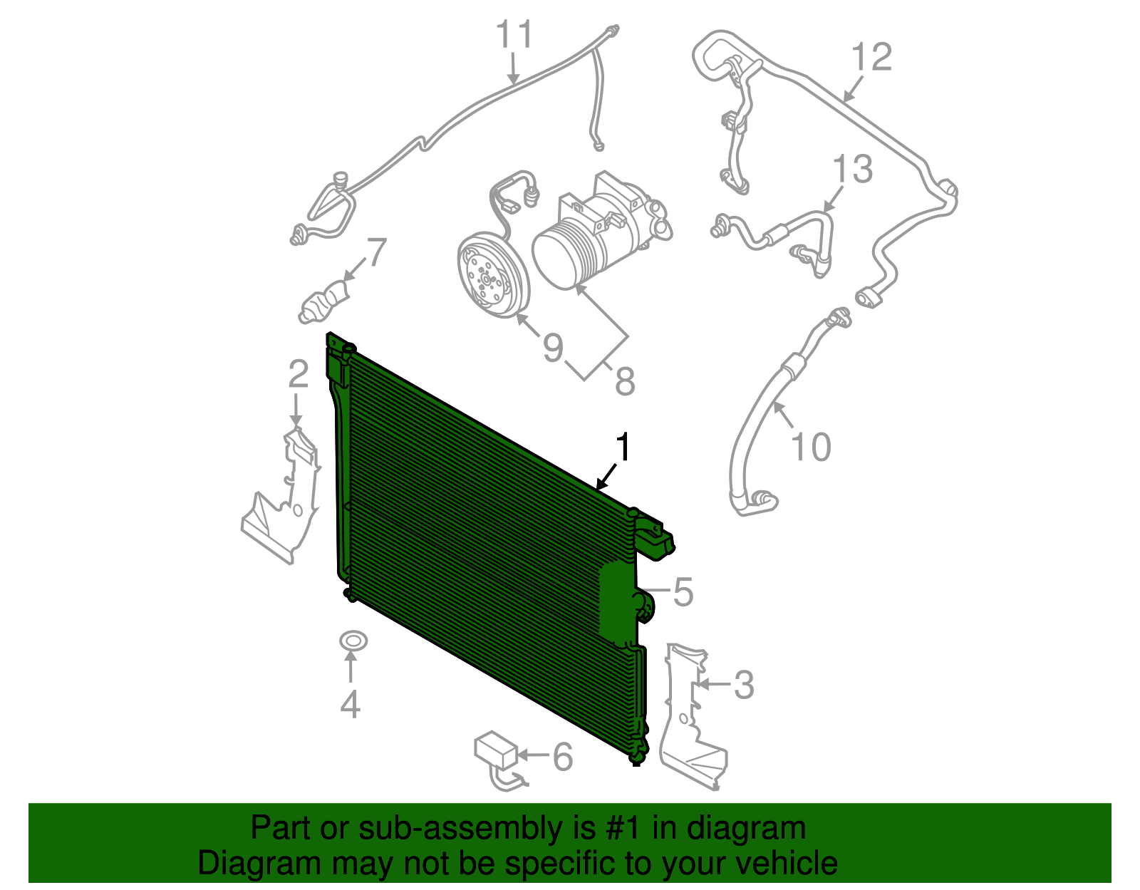 Value Advantage™ CONDENSER ASSEMBLY - Nissan (K2100-EA50JNW)