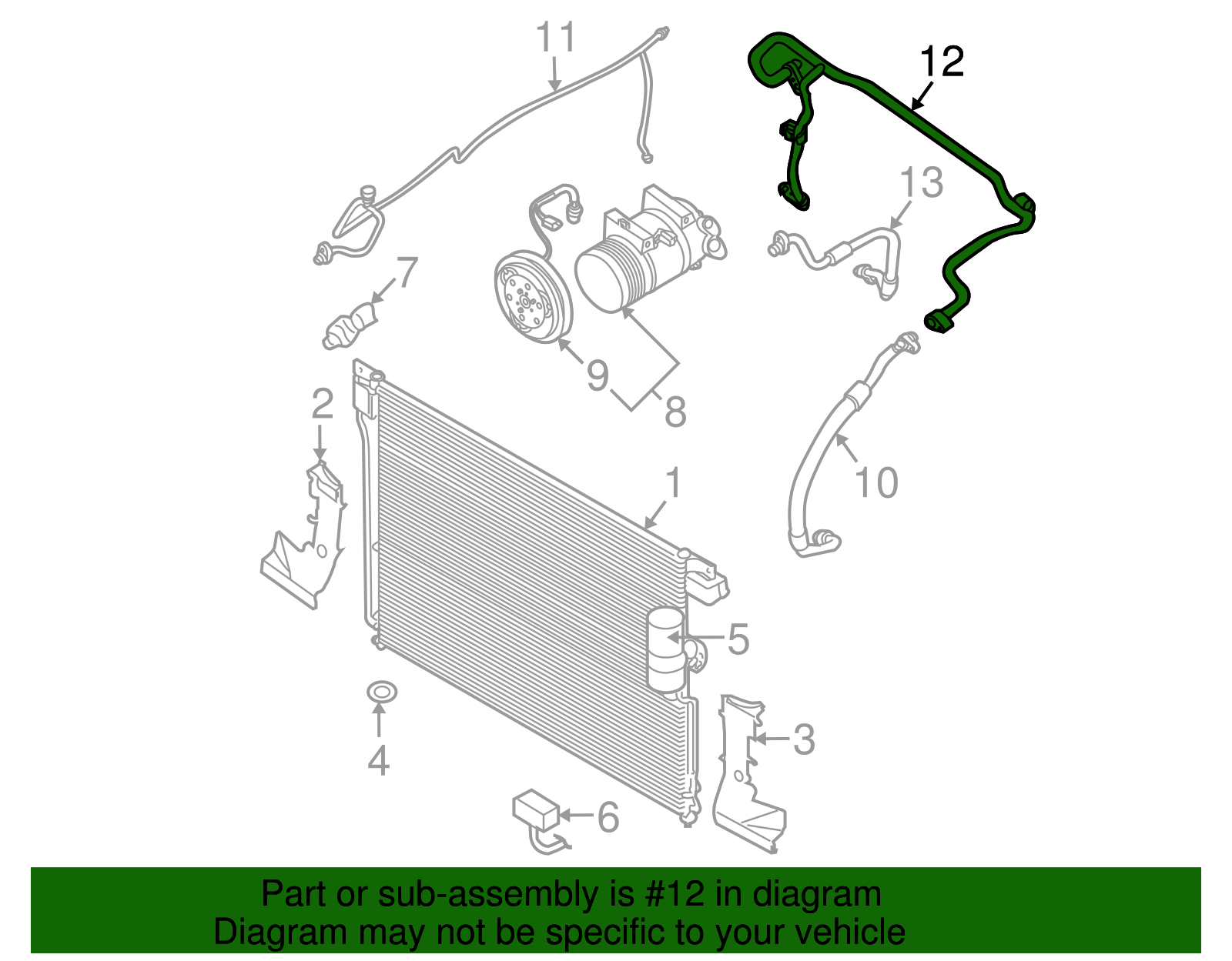 Return Line - Nissan (92450-EA500)