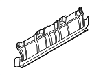 9Y0807587A - Body: Bumper Splash Shield for Porsche Image