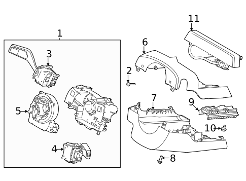 Switches, Solenoids & Actuators for 2023 Ford Mustang Mach-E #0