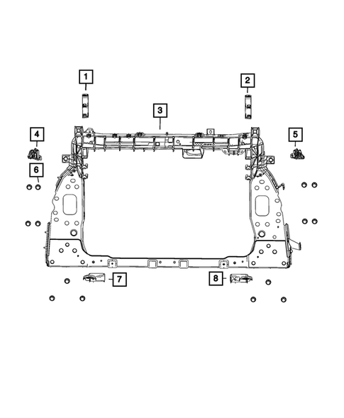 Radiator and Related Parts; Charge Air Cooler for 2022 Jeep Renegade #0
