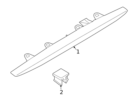 High Mount Lamps for 2010 BMW Z4 #0