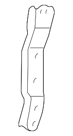 8853660200 - Body: Lower Duct Brace for Lexus: LX570 Image