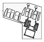 22829259 - Body: Seat Back Assembly for Cadillac: CTS Image