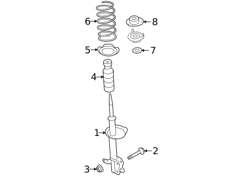 Struts & Components for 2009 Nissan Altima #0