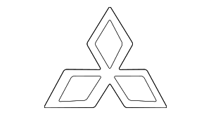 MR339654 - Accessories: Emblem for Mitsubishi: Eclipse Image