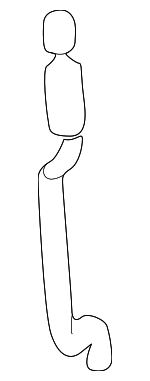 F77Z7826460AA - Body: Rod for Ford: Explorer, Explorer Sport Trac | Mercury: Mountaineer Image