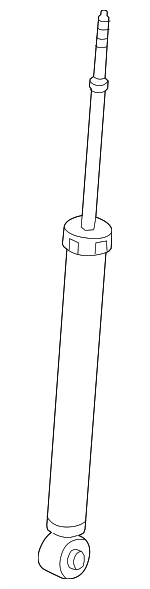 4162A219 - : Shock Absorber for Mitsubishi: Mirage Image