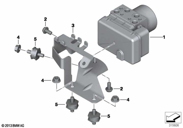 34518546851 - : Pressure Modulator for BMW-Motorrad Image