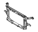 64101K2000 - Body: Radiator Support for Hyundai: Venue Image