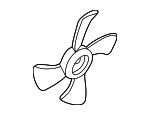 214868J010 - Cooling System: Fan Blade for Nissan: Altima, Maxima, Quest Image