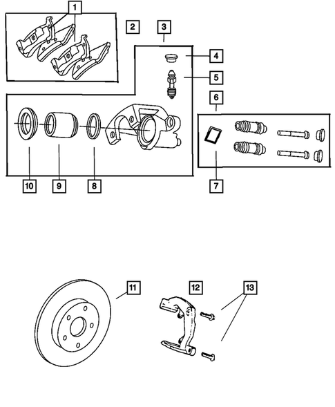 Rear Brakes for 2003 Jeep Grand Cherokee #0