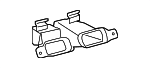 5584560180 - : Center Duct for Lexus Image
