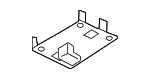 51127409974 - Entertainment &amp; Telematics: Park Assist Camera Bracket for BMW Image