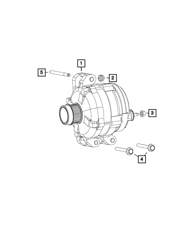 R6029649AB - Electrical: Engine Generator, Remanufactured for Mopar Image image