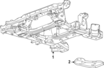 85012734 - : Suspension Cross-Member for Chevrolet: Blazer EV Image