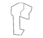 7249847020 - Body: Adjust Handle Outer Cover for Toyota: bZ4X, Corolla, GR Corolla Image