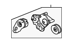 C2D49666 - Cooling System: Belt Tensioner for Jaguar Image