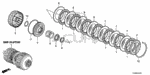 22545R97003 - Transmission - Automatic: DISK, CLUTCH for Acura Image