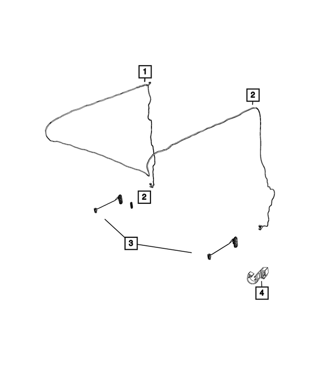 68550904AA - Electrical: Wiring Connector Plate for Mopar Image image