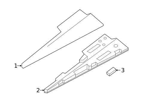 Exterior Moldings for 2019 Jaguar I-Pace #0