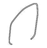 6786253030 - Body: Door Seal for Lexus: IS F, IS250, IS350 Image