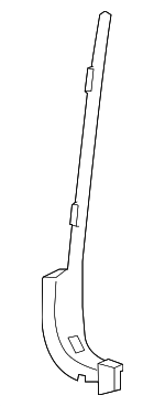 6231553031C0 - Body: Door Opening Trim for Lexus: IS F, IS250, IS350 Image