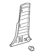 6241353030A1 - Body: Door Pillar Post Trim Set for Lexus: IS F, IS250, IS350 Image
