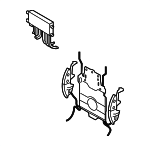 4M0881879A - Body: Lumbar Support for Audi Image