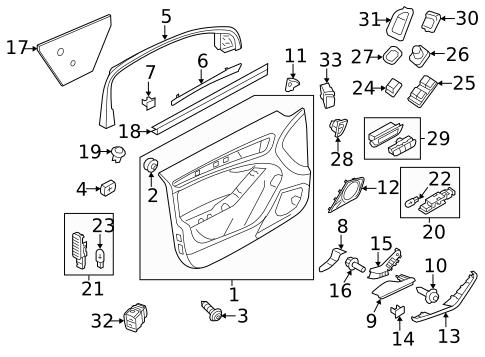 Mirrors for 2014 Audi allroad #1