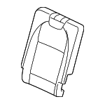 82521TZ5A61ZD - : Seat Back Cover for Acura Image