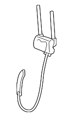 82122TZ5A01ZB - Body: Headrest Guide for Acura Image