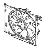C2D38737 - Cooling System: Fan Assembly for Jaguar Image