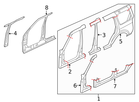 Uniside for 2009 Land Rover LR2 #0