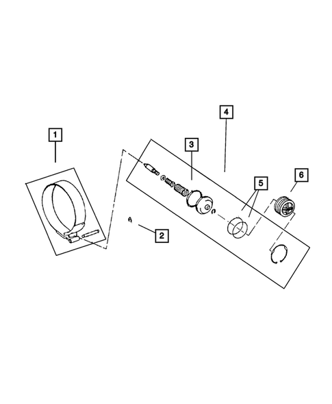 Bands, Reverse and Kickdown for 2001 Jeep Cherokee #0