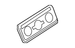 5NN820073BIX2 - HVAC: HVAC Heater Control Switch Bezel for Volkswagen Image