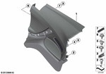 51418240509 - Vehicle Trim: Clamp for BMW Image