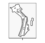 KA1Z5828409A - Body: Pillar for Lincoln: MKX, Nautilus Image