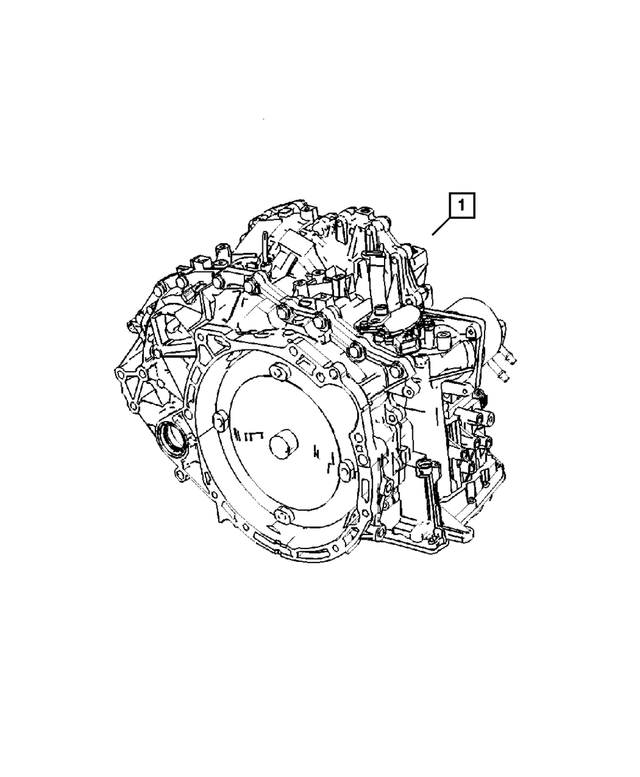 R8000676AE - Constant Variable Transmission: With Torque Converter Transaxle Package for Mopar Image