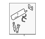 D1YE5481Y - : Rail End for Mazda: CX-3 Image