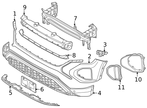Universal for 2024 Volkswagen Atlas #0