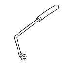 6M145909G - : Water Feed Tube for Audi: RS5, RS5 Sportback, S6, S7 Sportback Image